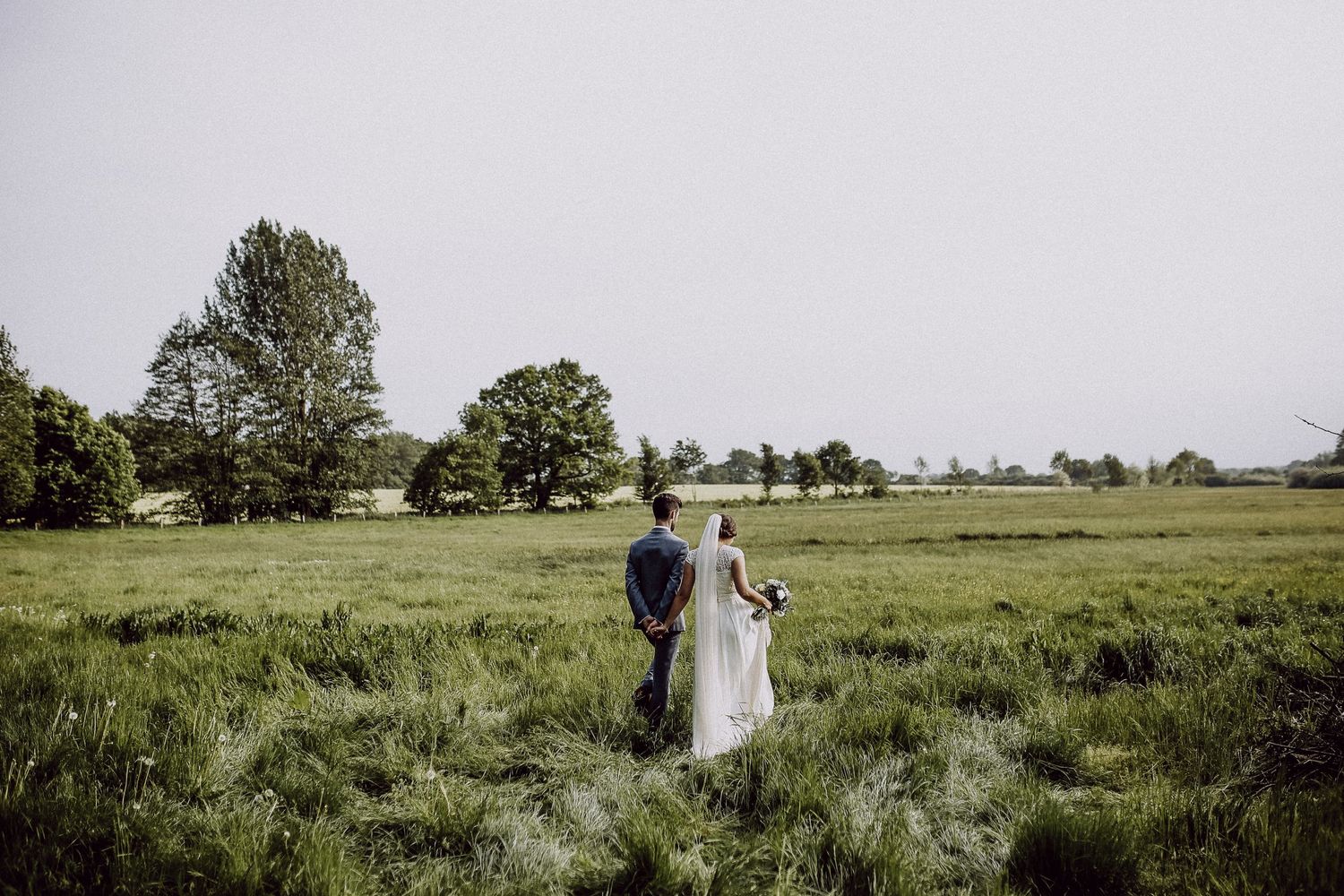 Hochzeit auf dem Gut Moenkhof Echt gluecklich