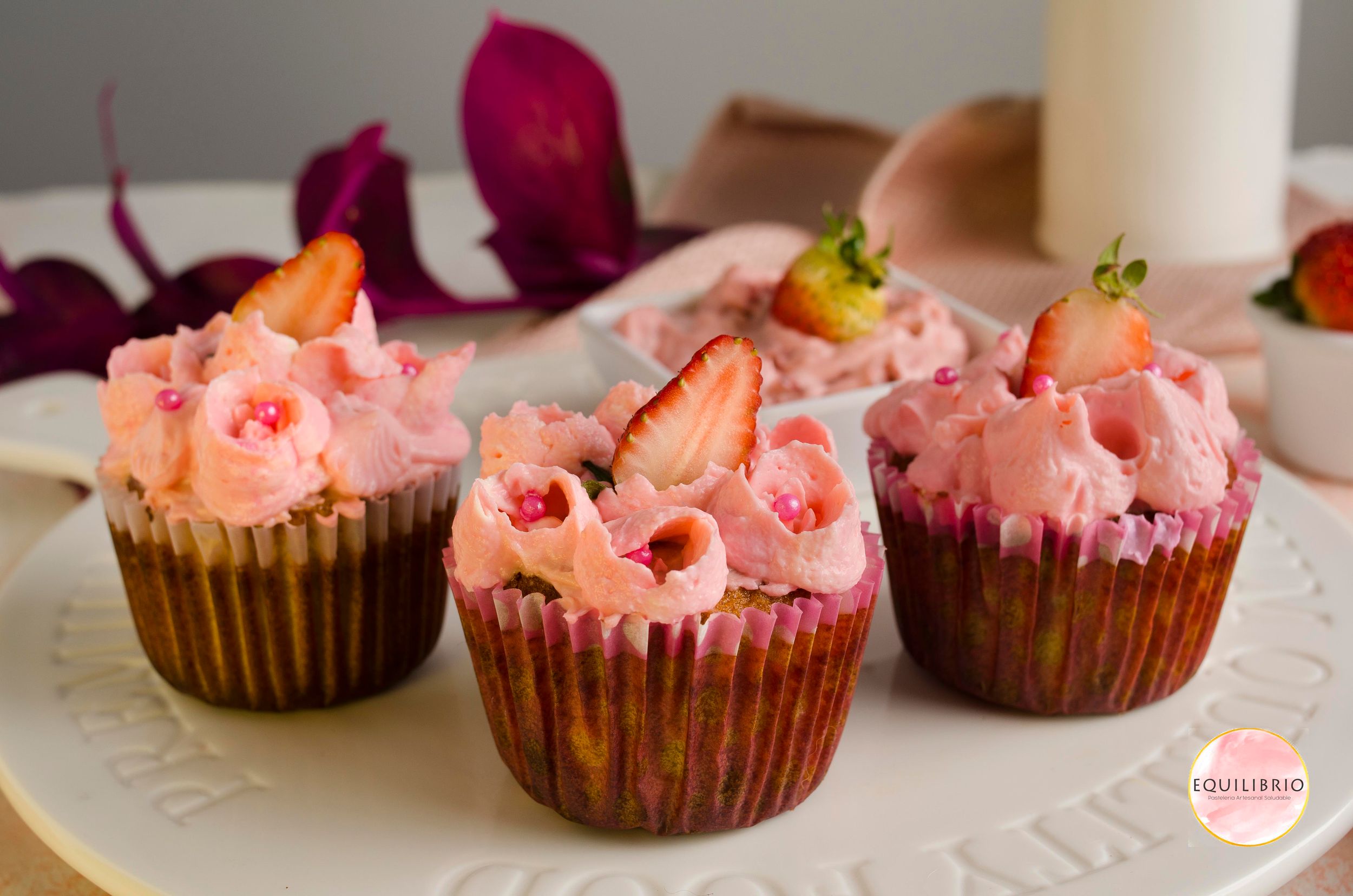 Cupcake Chessecake Strawberry