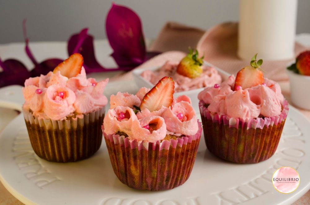 Cupcake Chessecake Strawberry
