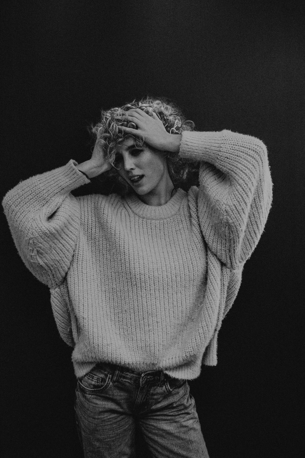 Fashion Shoot Black and white full grain Photographer