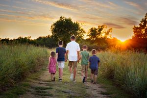Family photo session with Alicia Wilson Photography in Rockwall, Texas