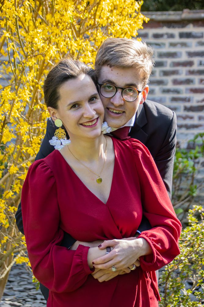 couple lifestyle fiançailles Gabrielle Scherrer Photographie