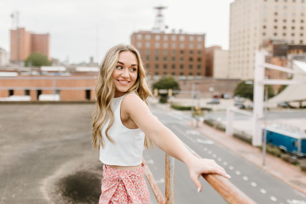 Senior Photography in Downtown Shreveport, Louisiana