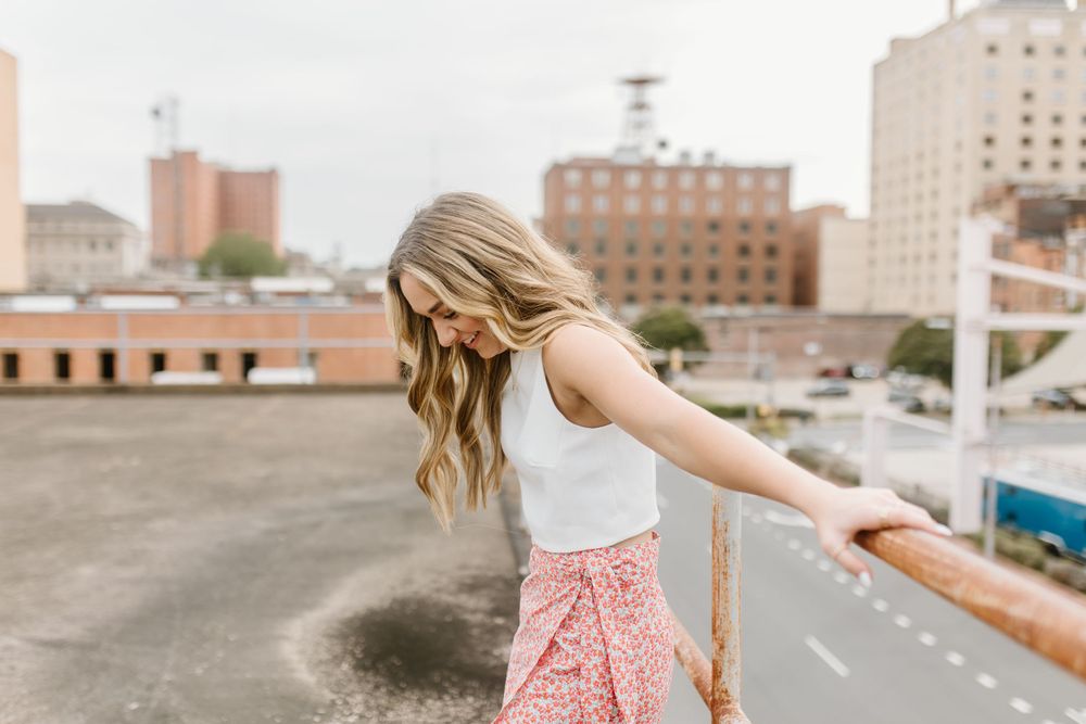 Senior Photography in Downtown Shreveport, Louisiana