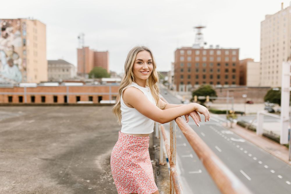 Senior Photography in Downtown Shreveport, Louisiana