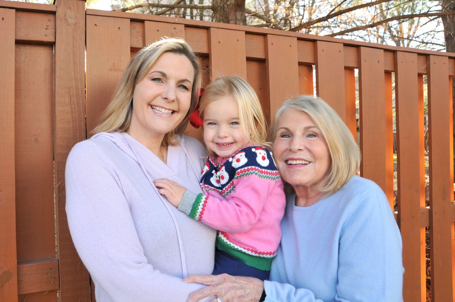 Three Generations women moms outdoor photo