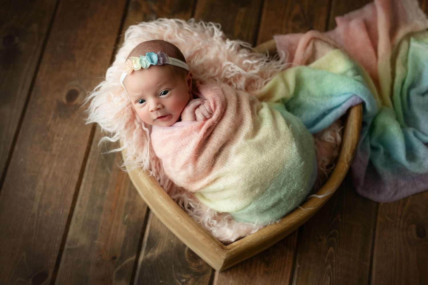 A newborn rainbow baby. Greenville SC newborn photographer, Easley, SC newborn photographer, Upstate SC newborn
