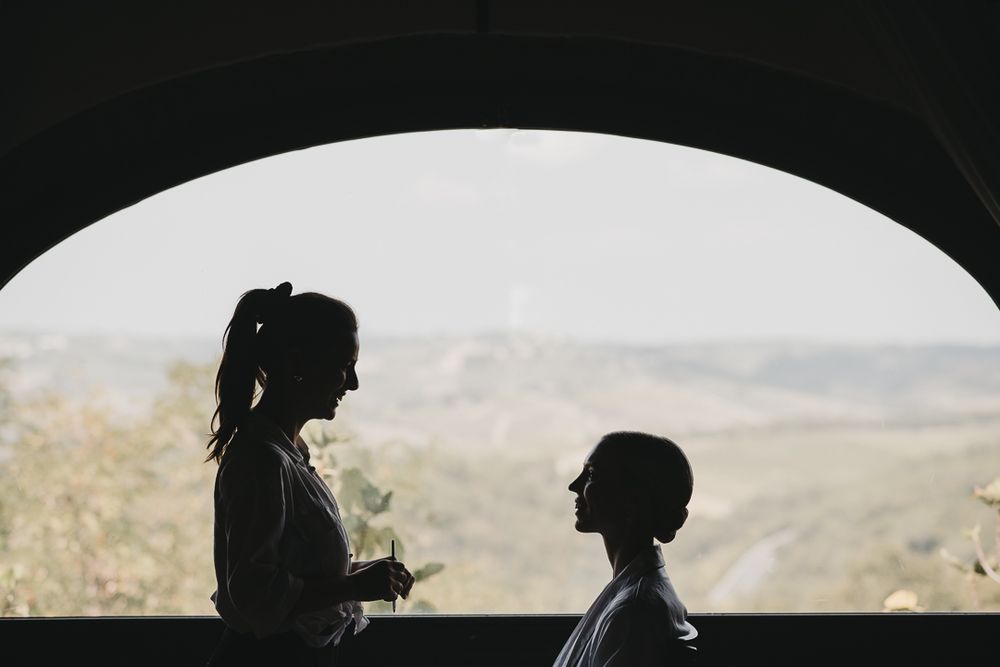 Bröllopsfotograf Toscana Italien