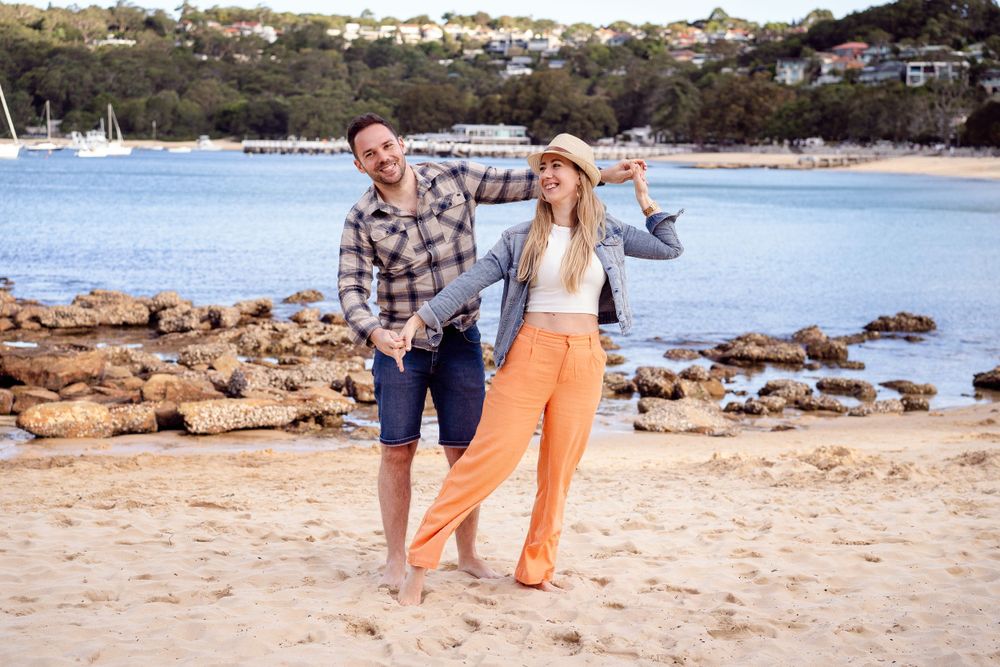 Engagement photoshoot in Mosman