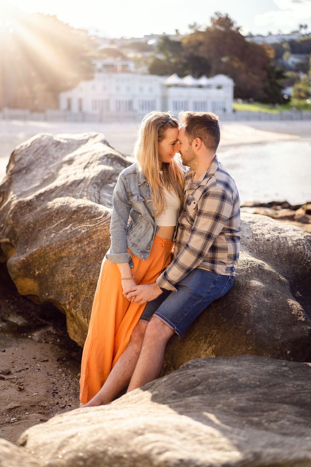 Elopement photoshoot in Mosman Balmoral