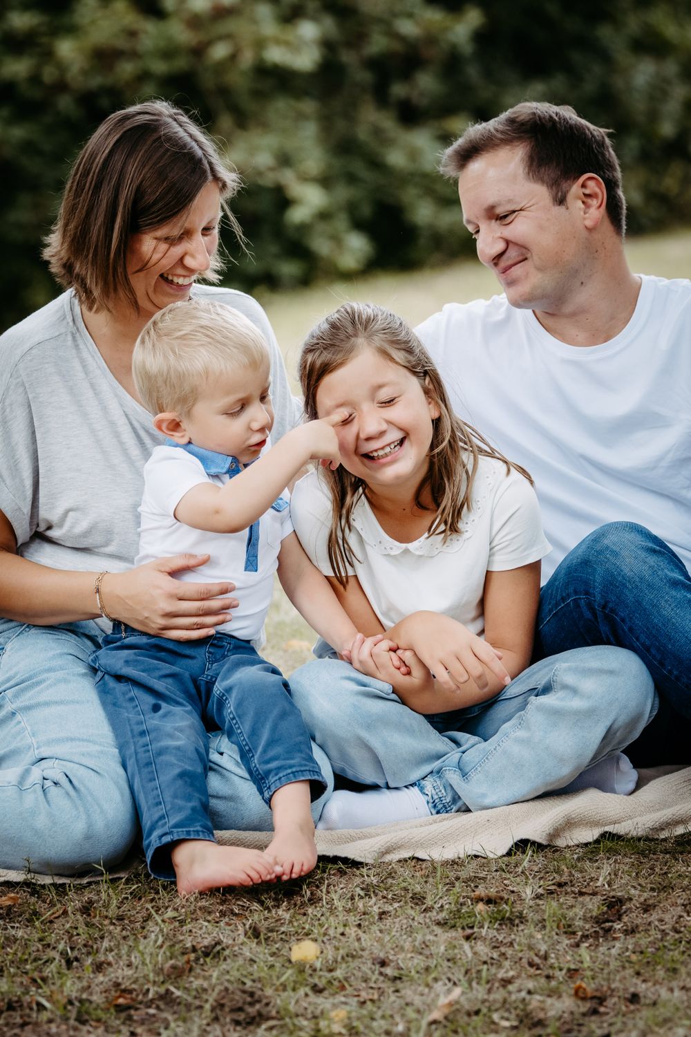 Familienfotografie Natürliche Fotografie