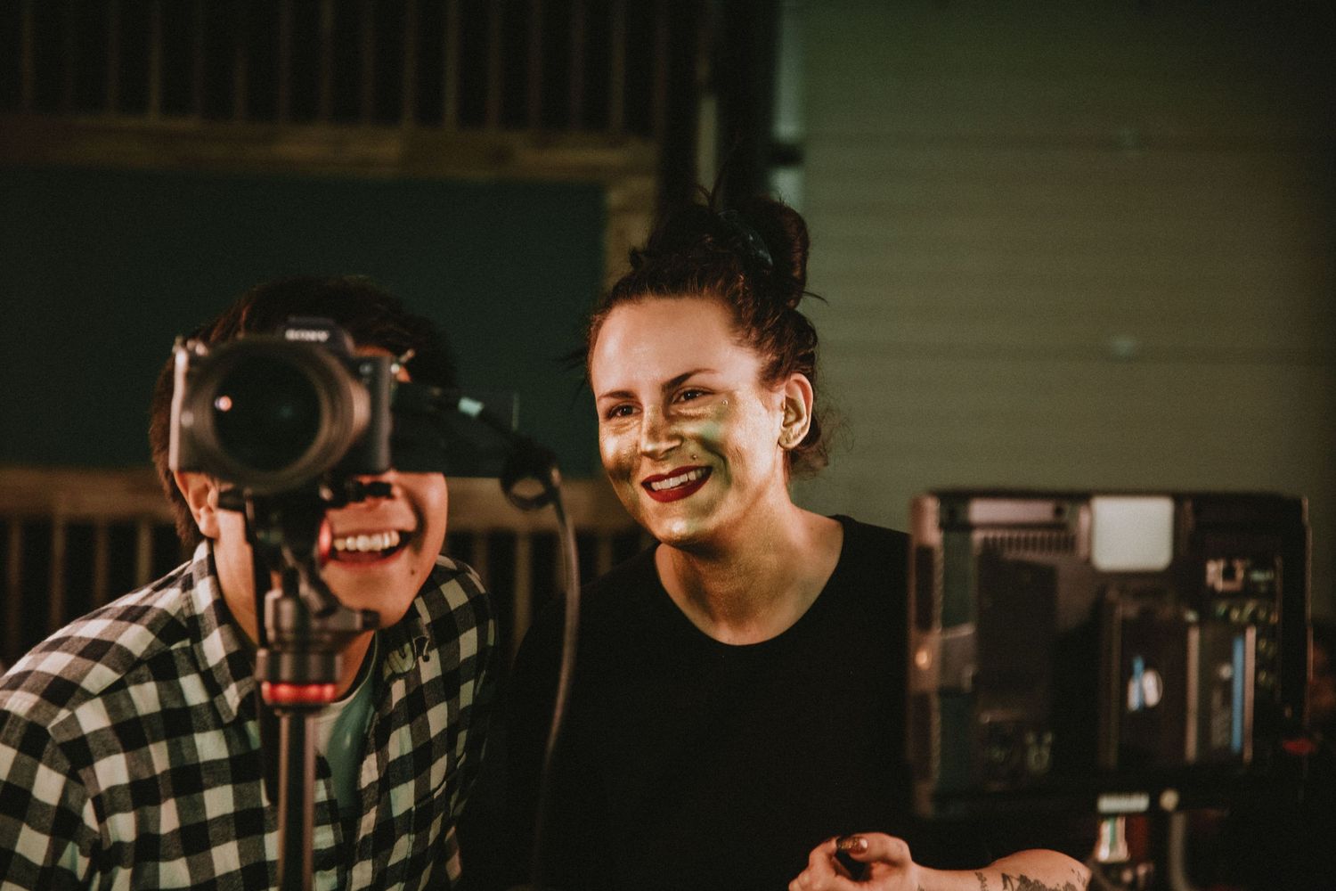 Photographe plateau clip