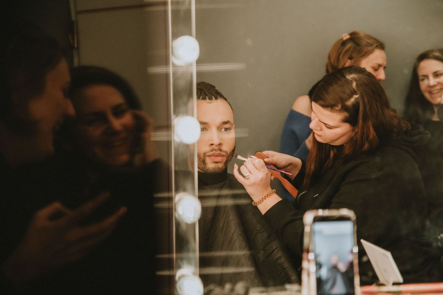 Photographe plateau clip