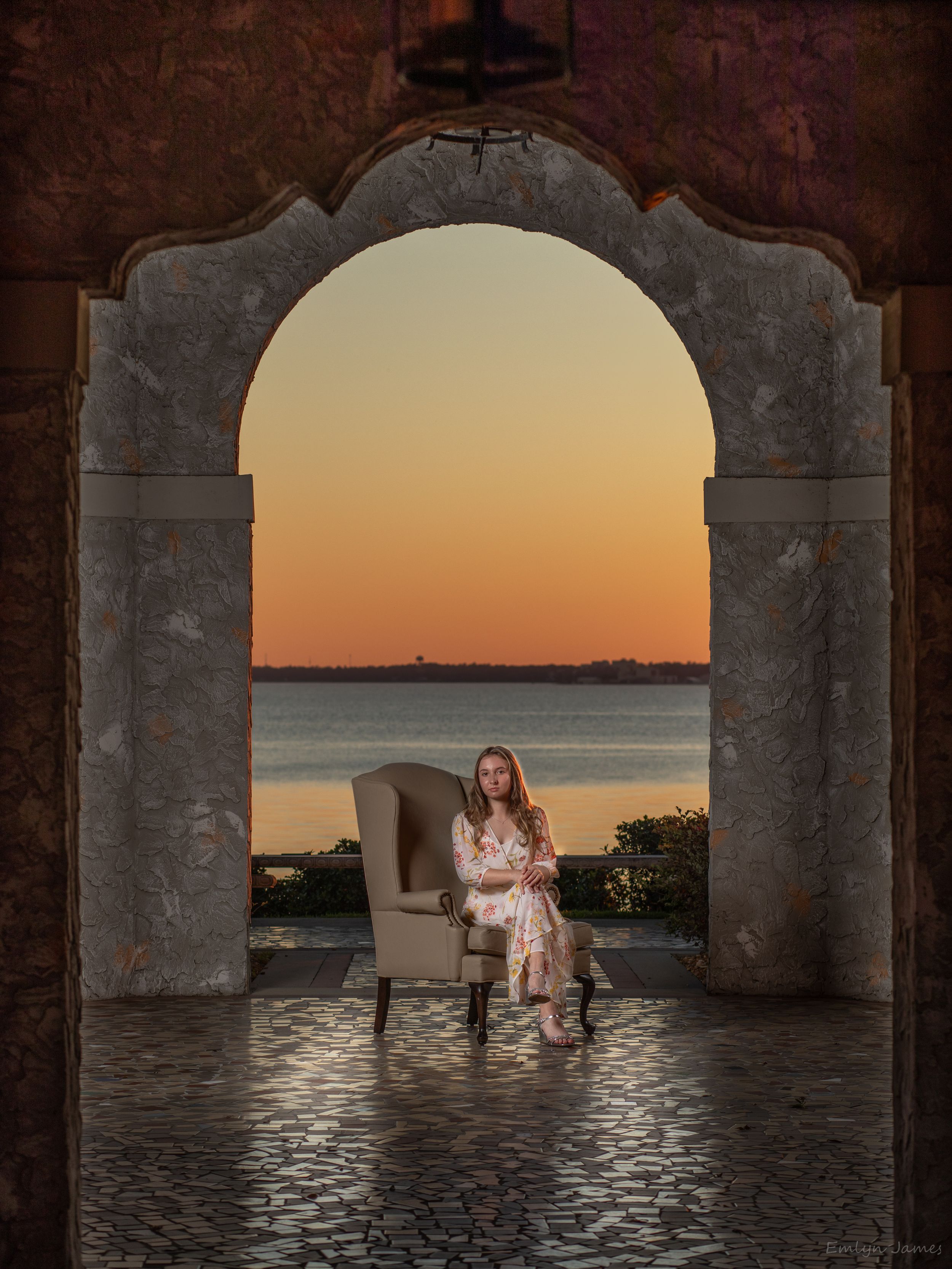 Epic HS Senior portrait in Jacksonville FL