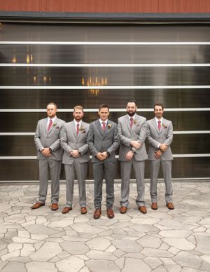 Wedding photography, the groomsmen