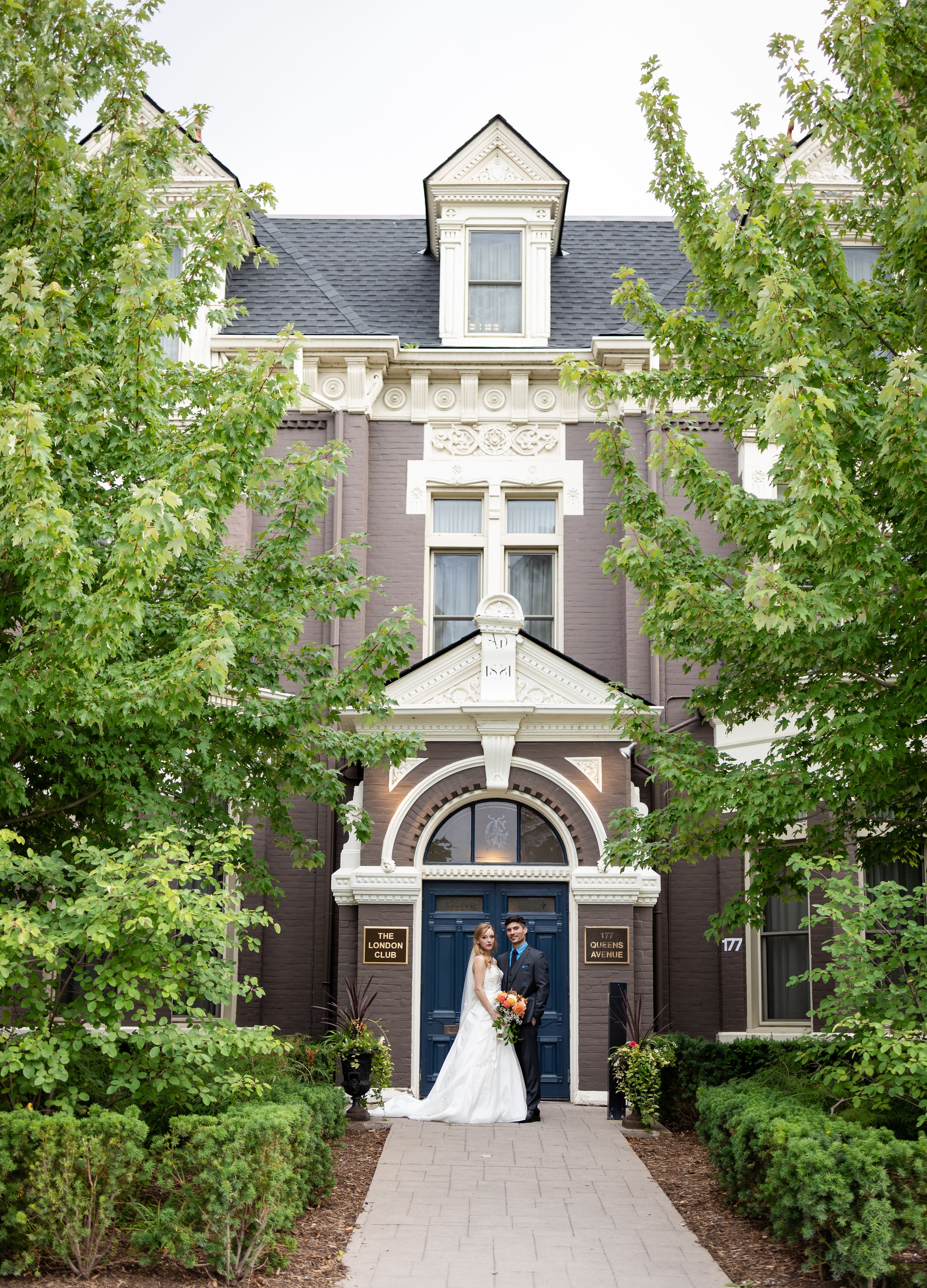 London Club London Ontario wedding