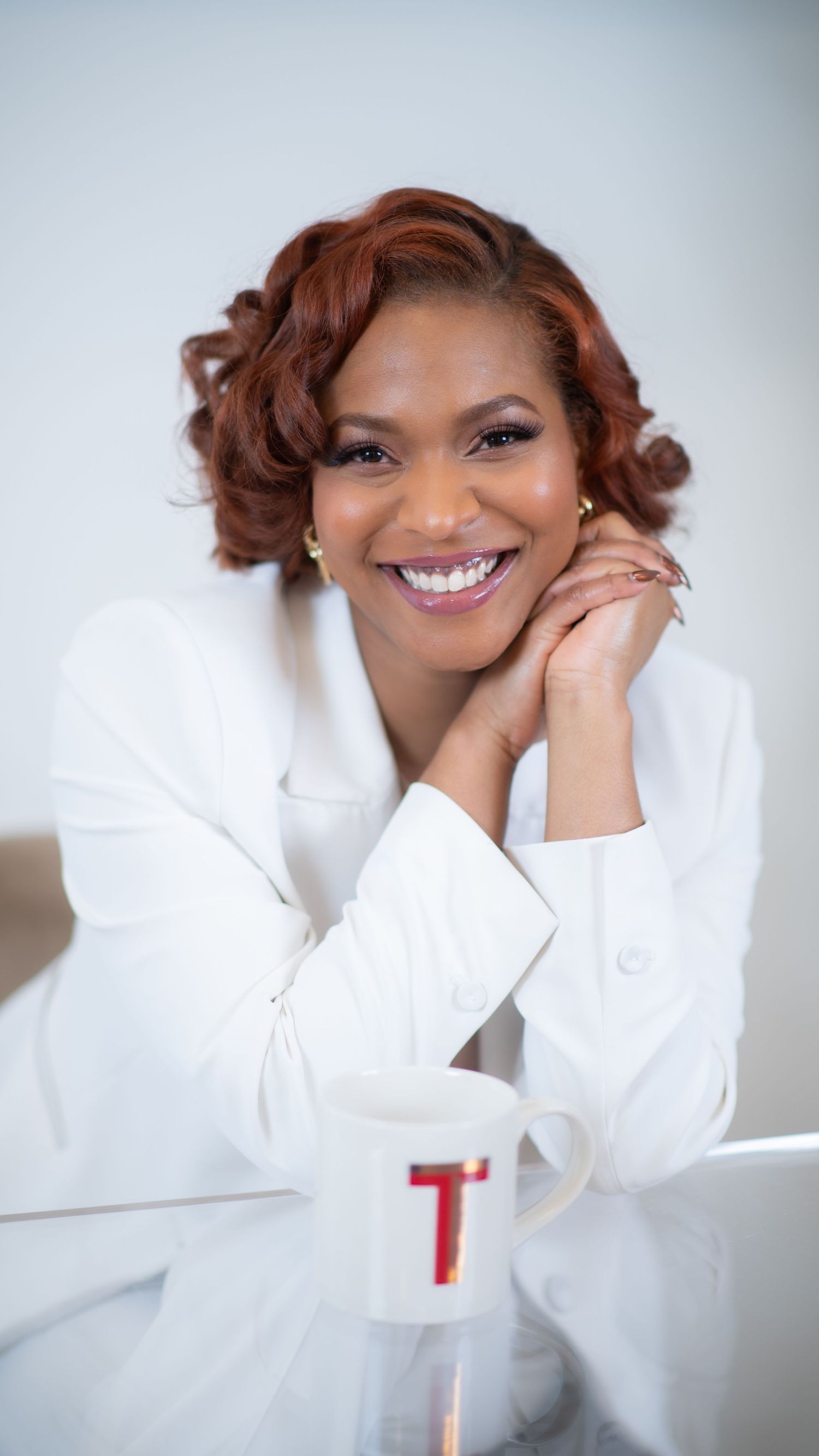 DMV Black Female Photographer captures life coach branding photos in Alexandria, VA