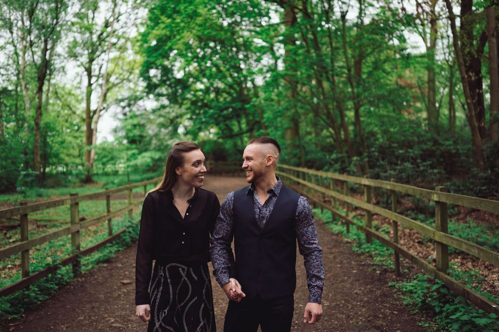 Elvaston Castle Engagement Shoot Pre wedding
