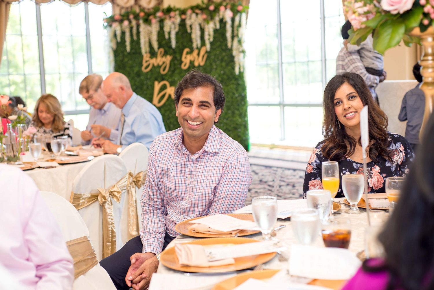 guest at sugar creek country club at a baby shower texas
