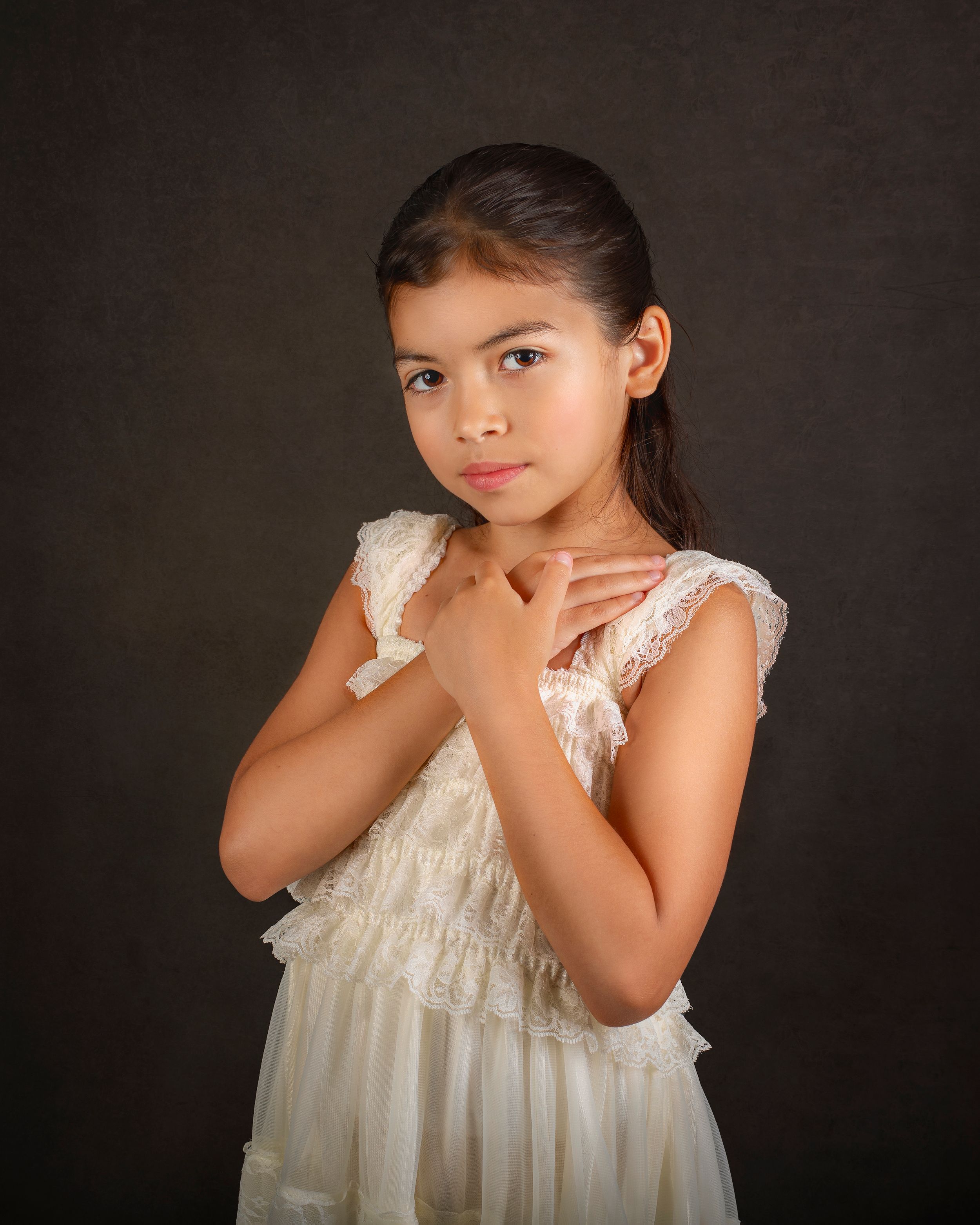 Andrea Liella Photography girl painterly style photoshoot