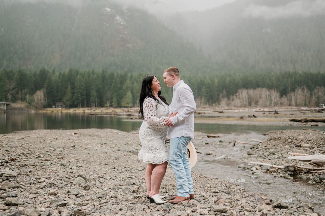 lake cushman engagement