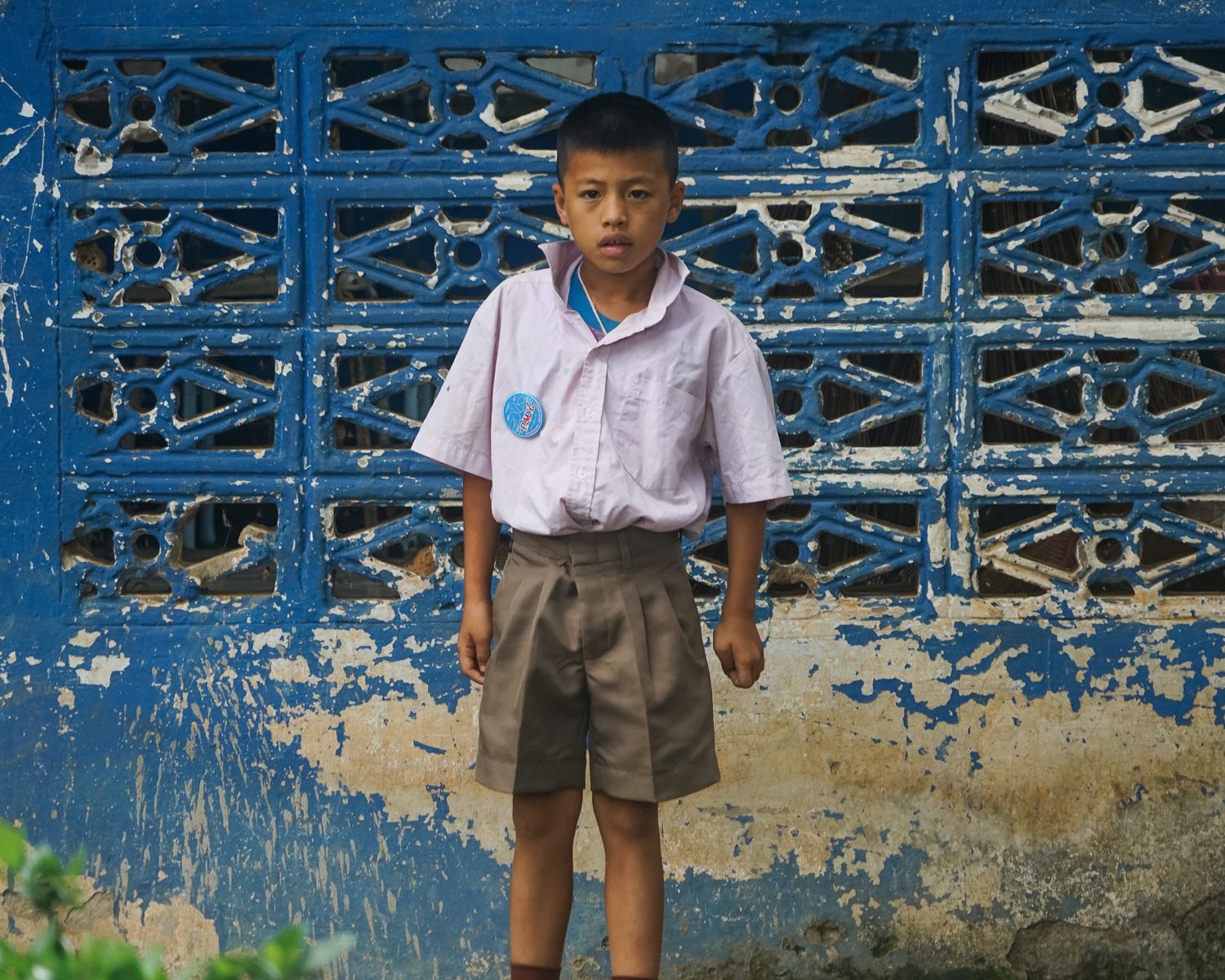 A Young School Boy from Chiang Mai Thailand, Photography.