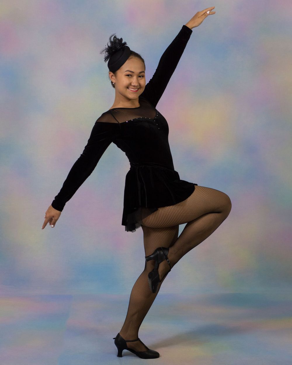 Danceer in  Spring recital costume Dance School Photographer-Photoed By Fred-Patchogue, -Portrait Photographers-Dance Photographers