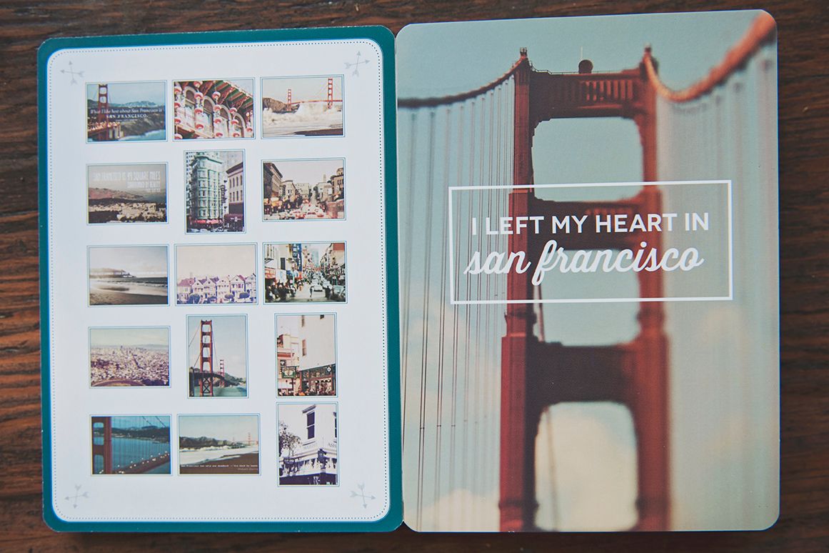 Dream San Francisco postcard book