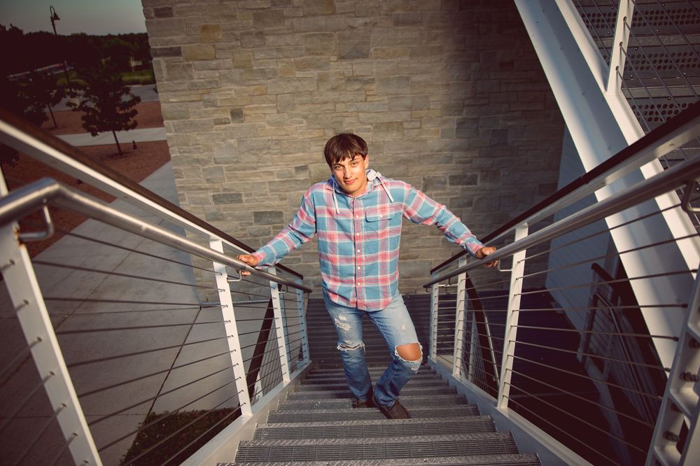 Door County Photographer Senior Boy Kress Center Egg Harbor