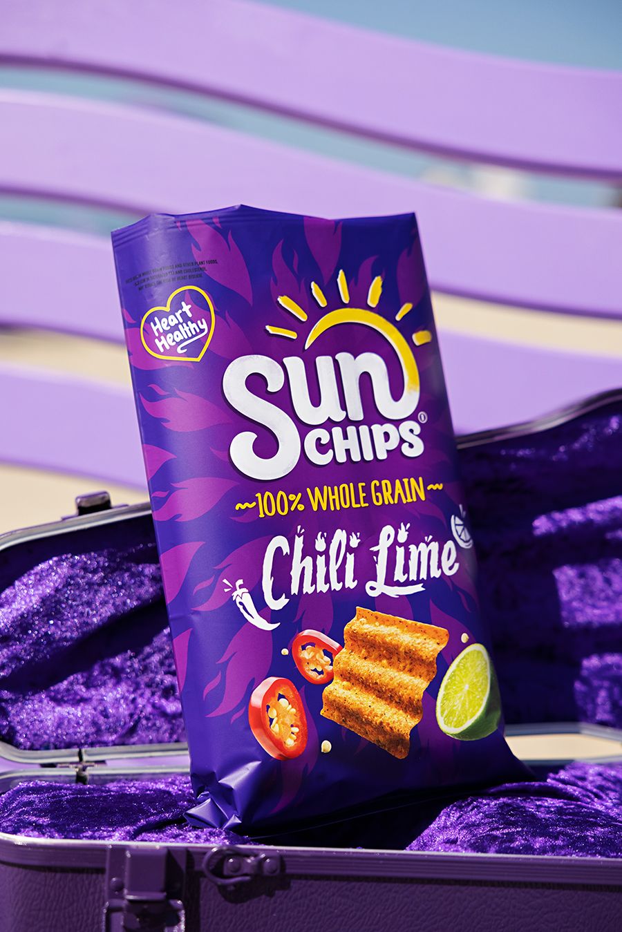 purple Sunchips Bag