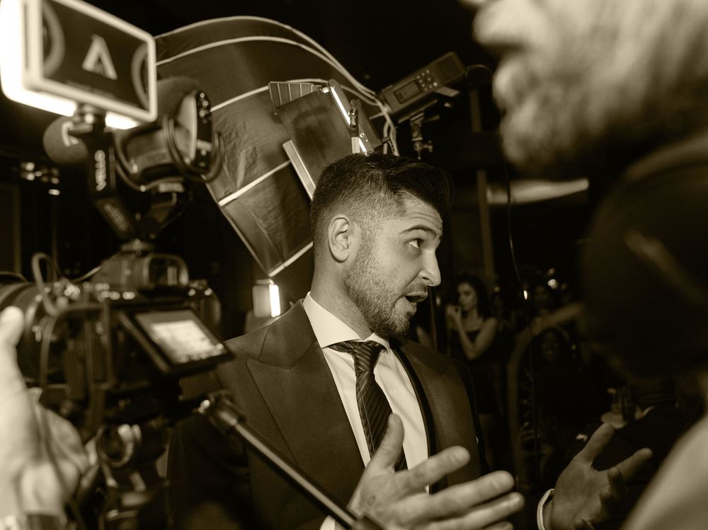 sepia toned event moment photographed by Leonard Okpor