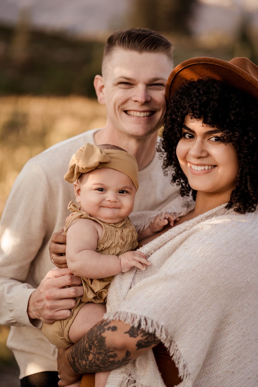 Rainier family portrait session by wander and wild photography