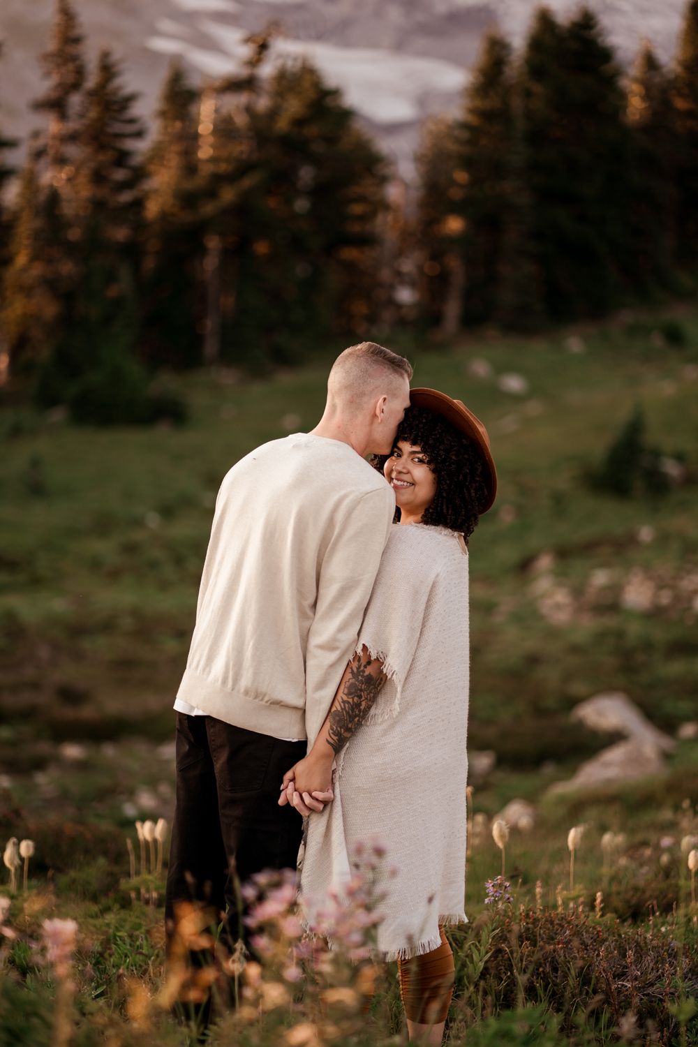 Rainier family portrait session by wander and wild photography