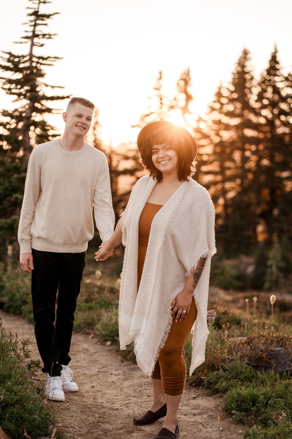 Rainier family portrait session by wander and wild photography