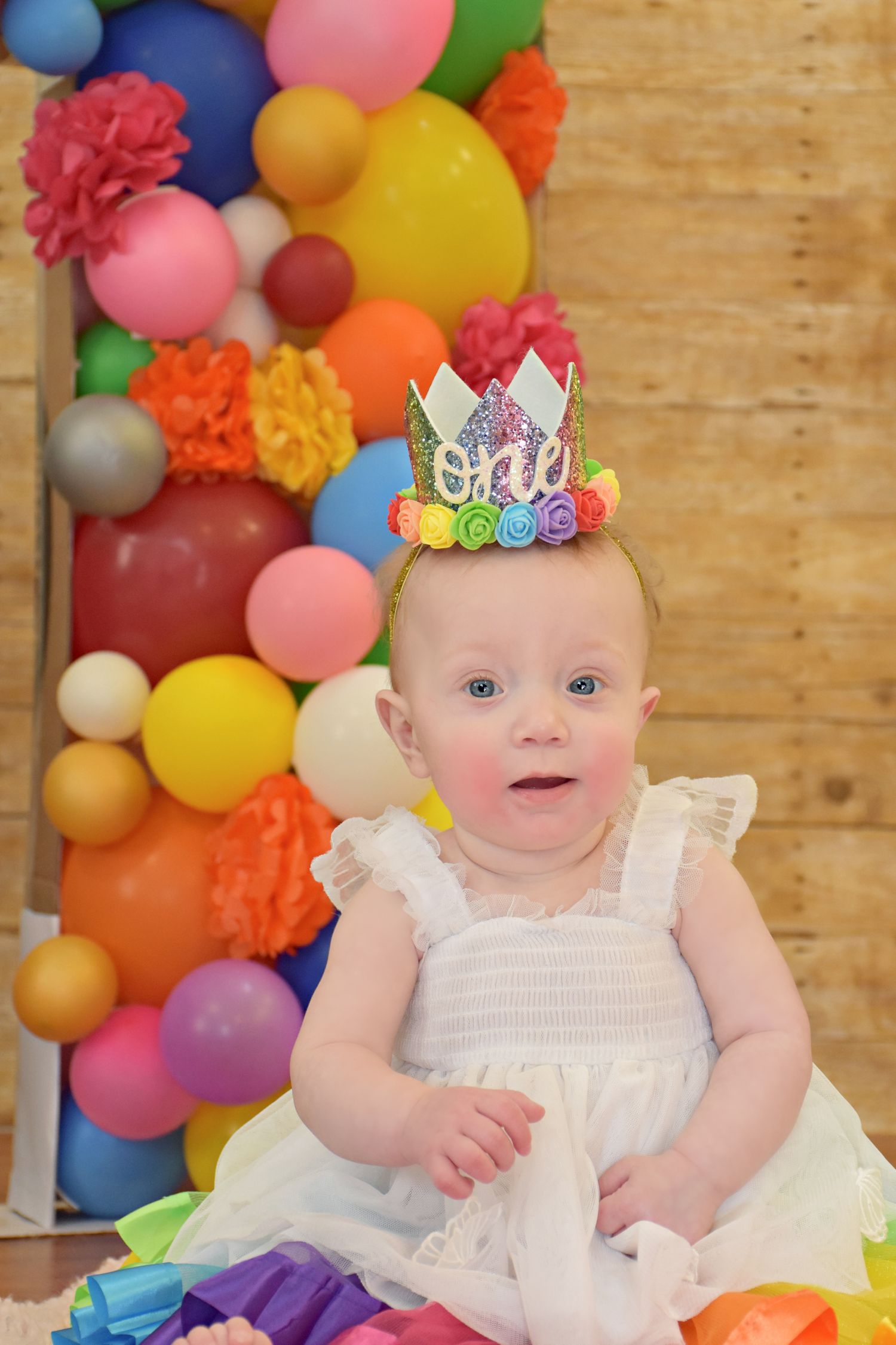 Experience the beauty of a first birthday through the lens of our talented  virginia beach photographer