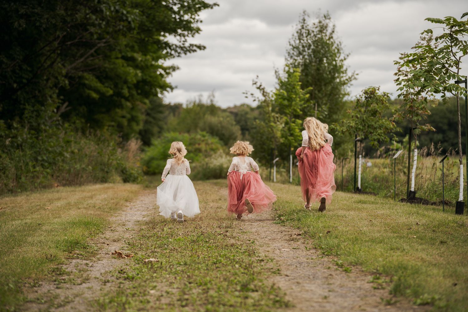 Photo mariage robe mariée demoiselle d'honneur Gaelle Tremblay