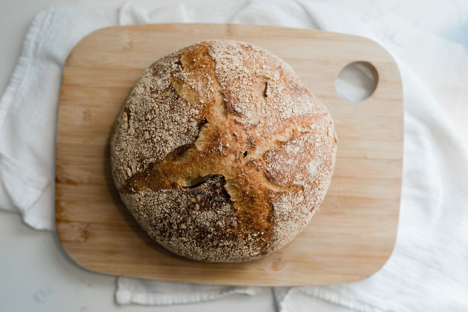 Sourdough loaf baking richmond va