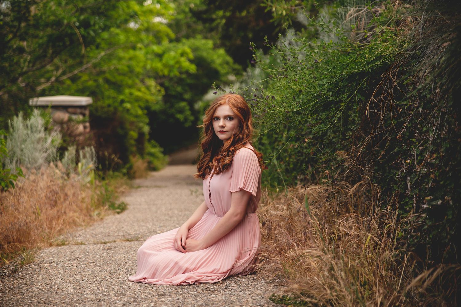 Salt lake city photographer specializing in senior photos at memory grove in salt lake city