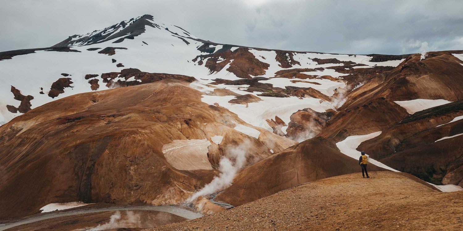 Landschaft Schnee Gipfel Berg Foto Wandern
