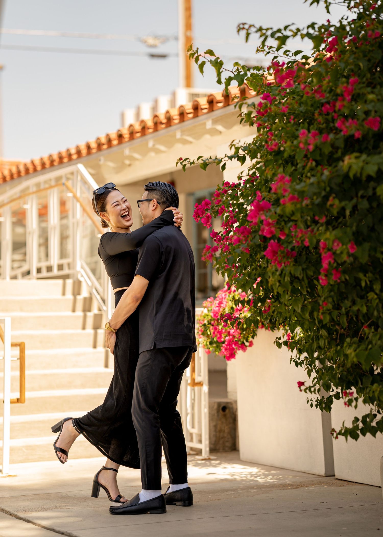 Las Vegas couples photoshoot downtown