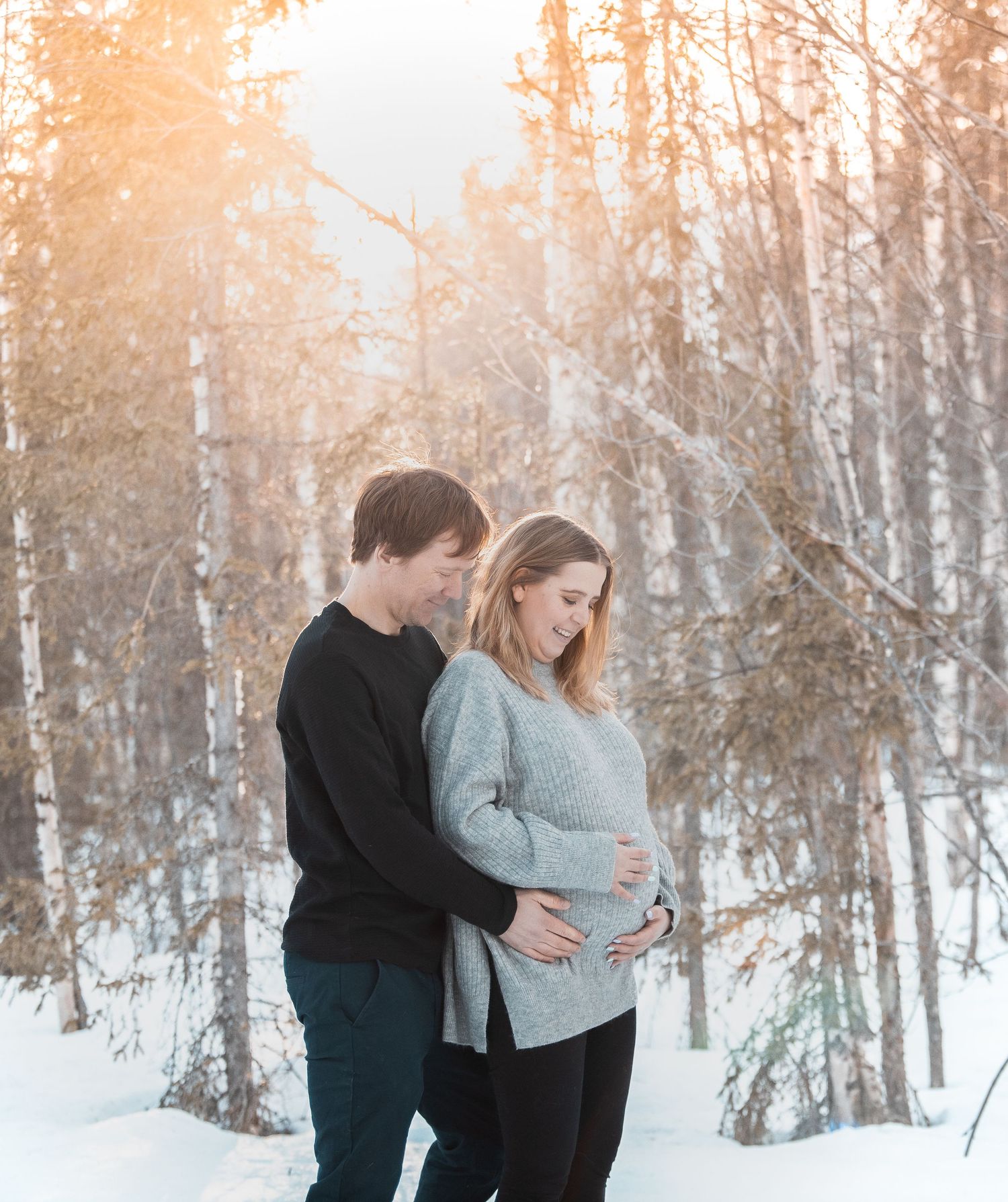 Gravidfotografering Gällivare Fotograf Norrbotten