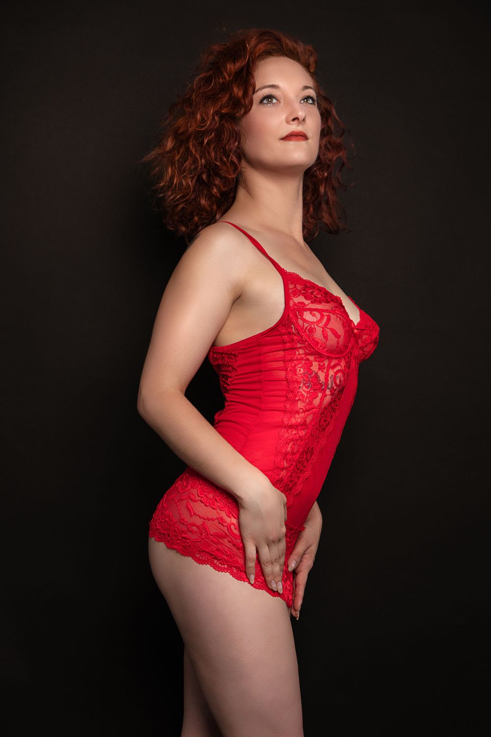 boudoir photo taken by private photographer