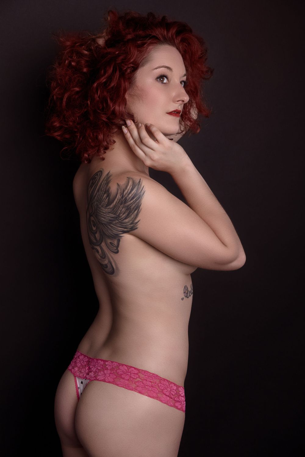 boudoir photo taken by private photographer
