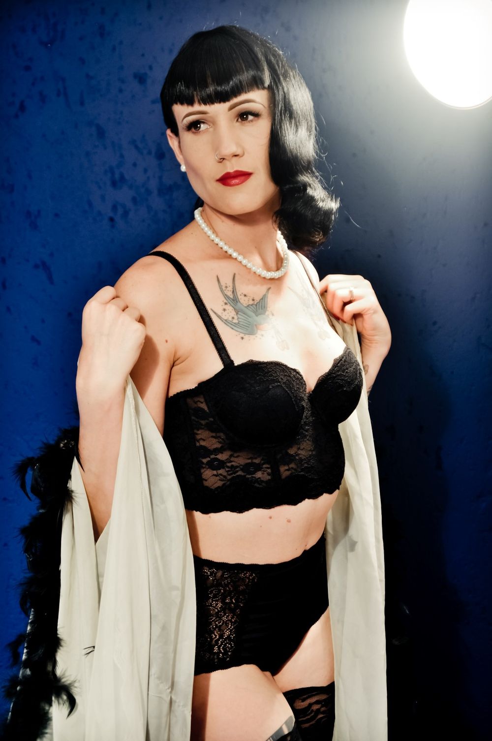 tattoo vintage boudoir photoshoot Fourways