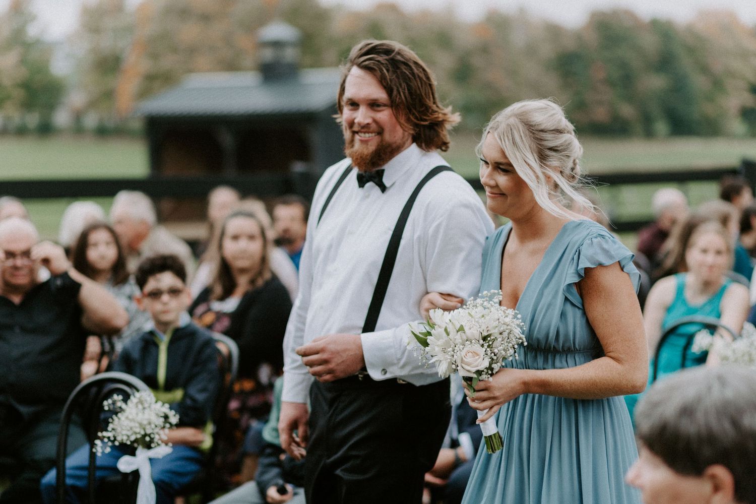 braestone farm wedding photography candid ontario