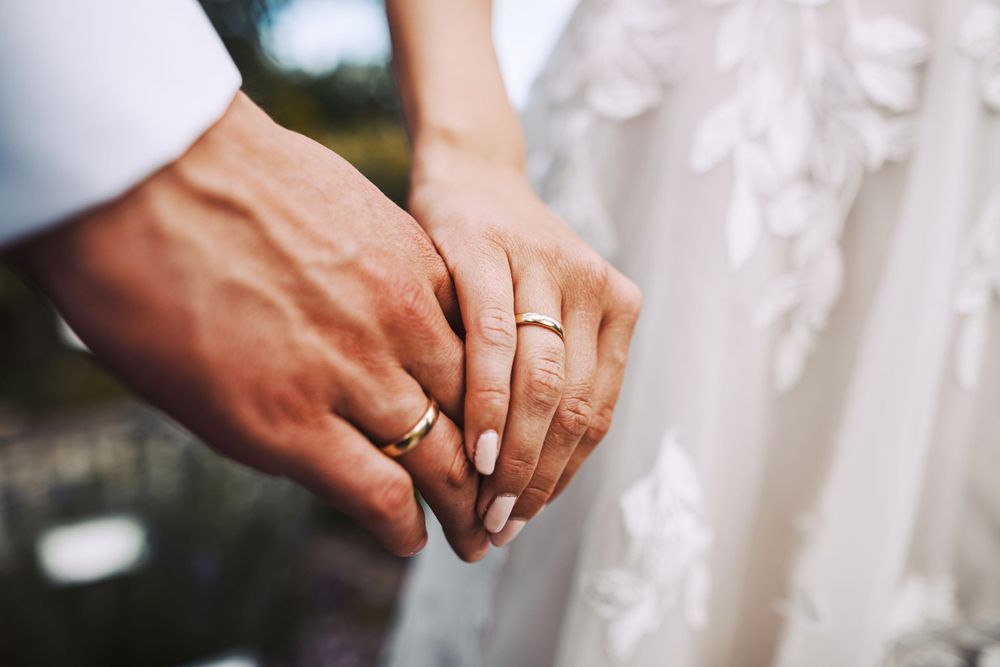 Detaljebilde fra bryllup, fotografert av Sollien Media.