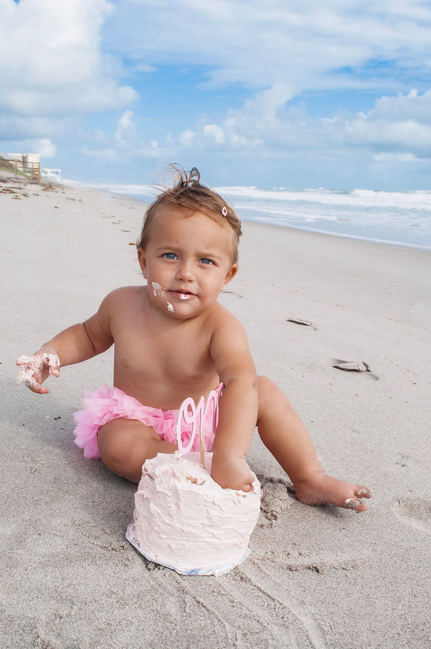 Cake Smash Salty Babies Photography Brevard County Florida
