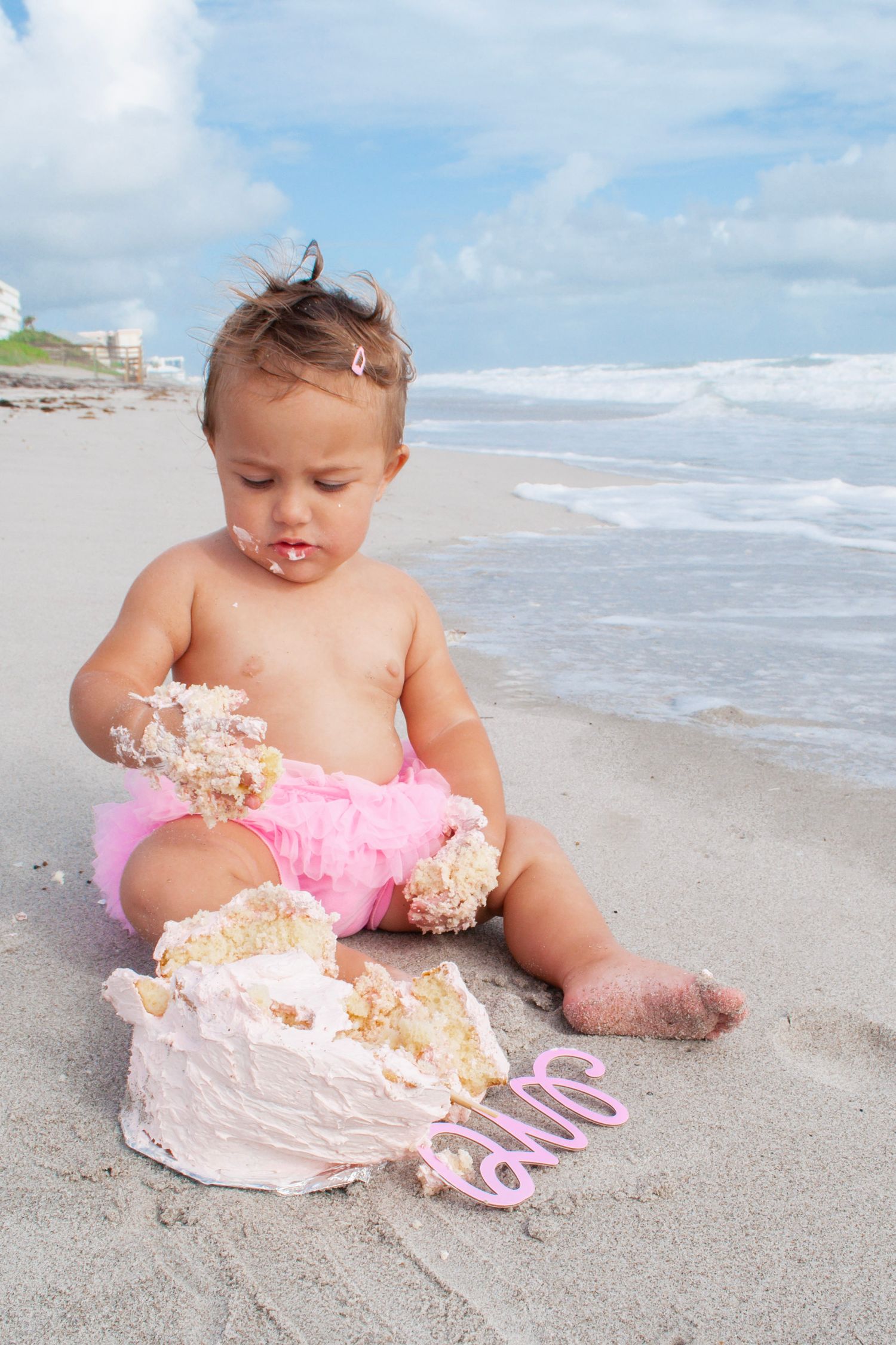 Cake Smash Salty Babies Photography Brevard County Florida