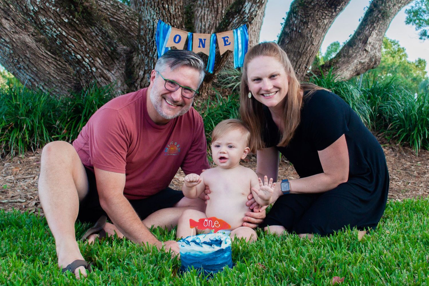 Cake Smash Salty Babies Photography Brevard County Florida