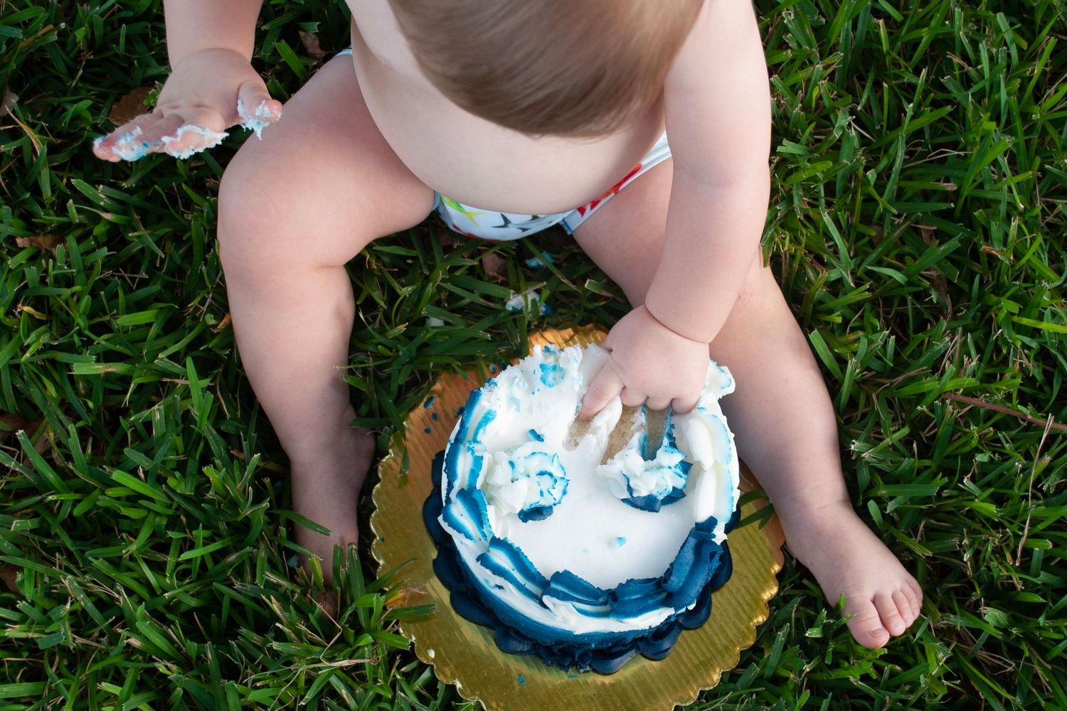 Cake Smash Salty Babies Photography Brevard County Florida
